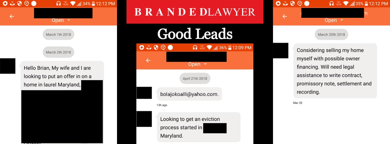Good leads examples